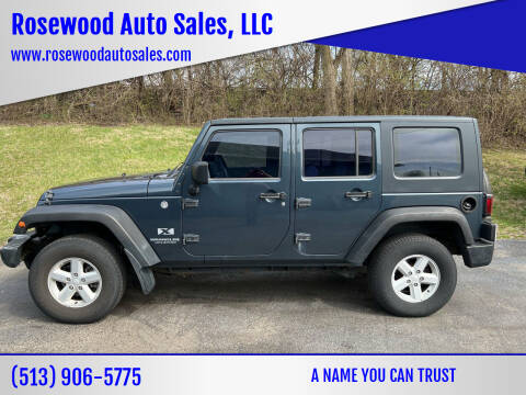 2007 Jeep Wrangler Unlimited for sale at Rosewood Auto Sales, LLC in Hamilton OH