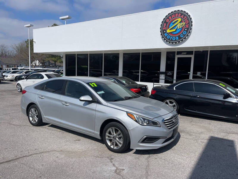 2017 Hyundai Sonata for sale at 2nd Generation Motor Company in Tulsa OK