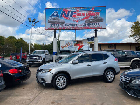 2016 Nissan Rogue for sale at ANF AUTO FINANCE in Houston TX