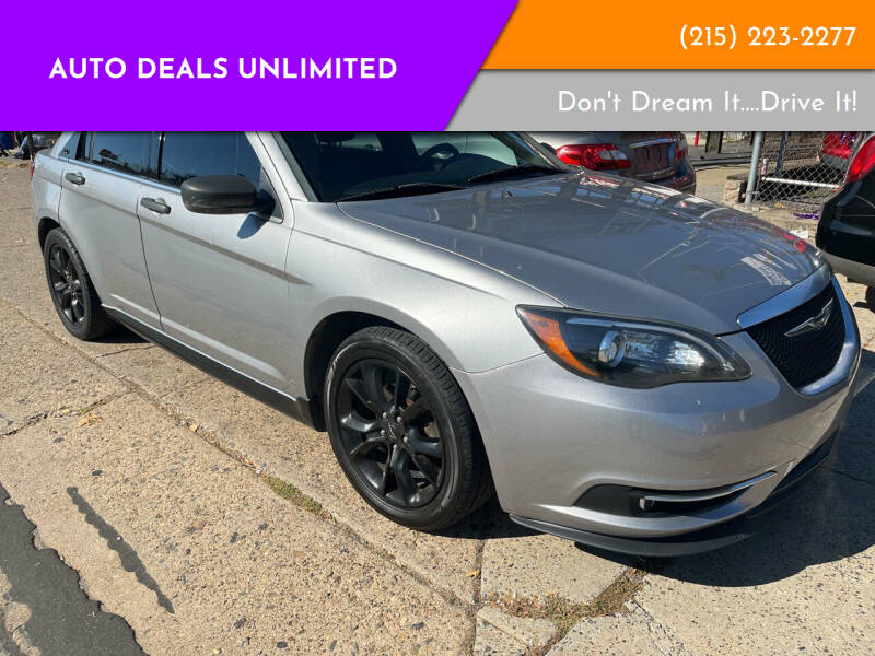 2014 Chrysler 200 for sale at AUTO DEALS UNLIMITED in Philadelphia PA