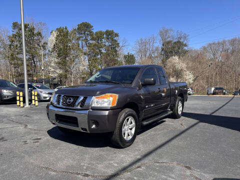 2008 Nissan Titan for sale at NO FULL COVERAGE AUTO SALES LLC in Austell GA