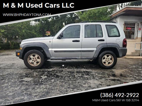 2007 Jeep Liberty for sale at M & M Used Cars LLC in Daytona Beach FL