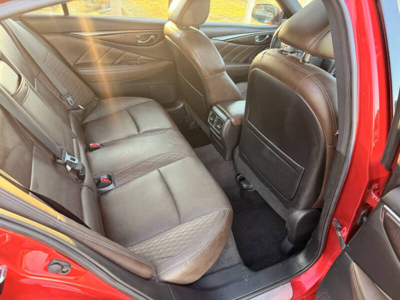 2017 Infiniti Q50 Red Sport 400