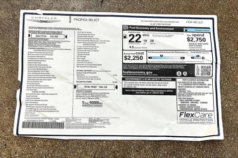 2026 Chrysler Pacifica Select