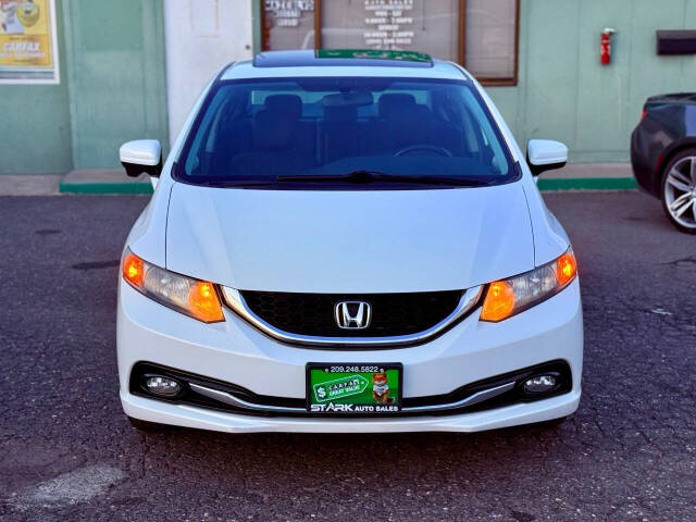 2015 Honda Civic for sale at STARK AUTO SALES INC in Modesto, CA