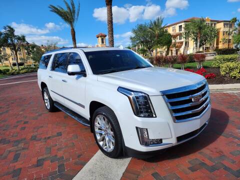2018 Cadillac Escalade ESV for sale at DRIVELUX in Port Charlotte FL