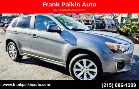 2014 Mitsubishi Outlander Sport for sale at Frank Paikin Auto in Glenside PA