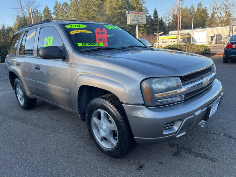 2007 Chevrolet TrailBlazer for sale at Freeborn Motors in Lafayette OR