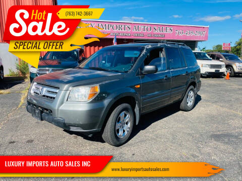 2007 Honda Pilot for sale at LUXURY IMPORTS AUTO SALES INC in North Branch MN