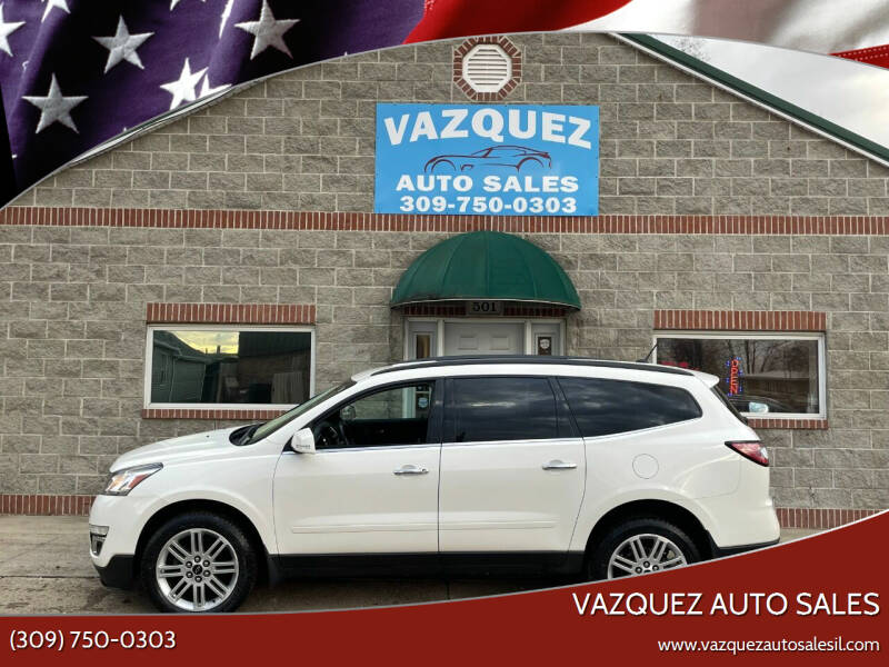2015 Chevrolet Traverse for sale at VAZQUEZ AUTO SALES in Bloomington IL