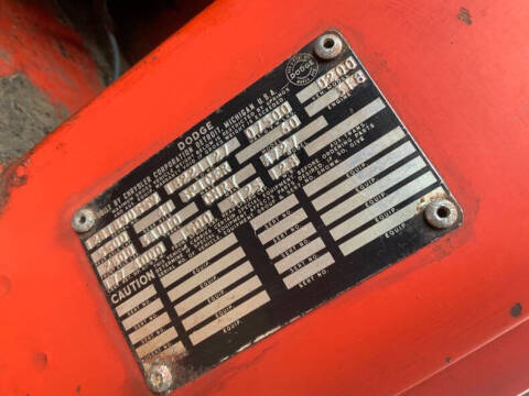 1969 Dodge D200 Pickup