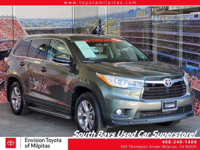 2014 Toyota Highlander for sale at Envision Toyota of Milpitas in Milpitas, CA