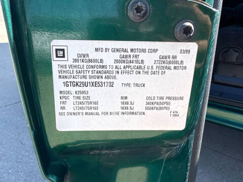 1999 GMC Sierra 2500