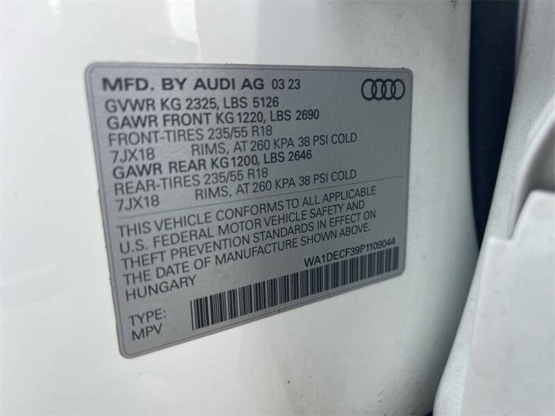 2023 Audi Q3 quattro S line Premium 45 TFSI