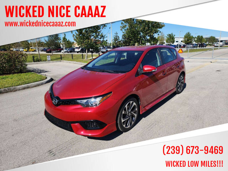 2016 Scion iM for sale at WICKED NICE CAAAZ in Cape Coral FL