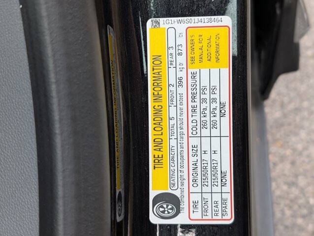 2018 Chevrolet Bolt EV LT