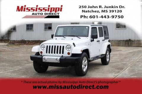 2013 Jeep Wrangler Unlimited for sale at Auto Group South - Mississippi Auto Direct in Natchez MS