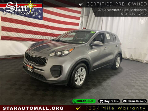 2018 Kia Sportage for sale at Star Auto Mall in Bethlehem PA