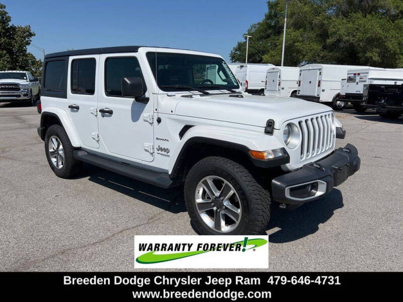 2021 Jeep Wrangler Unlimited for sale at Breeden Pre-Owned in Van Buren AR