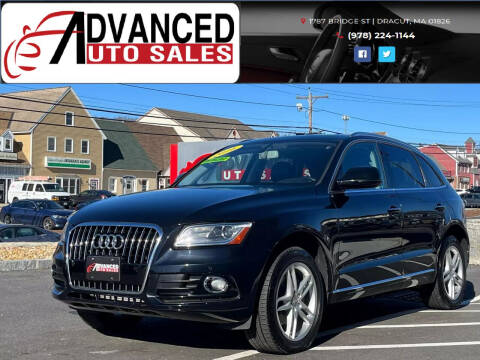 2016 Audi Q5 for sale at Advanced Auto Sales in Dracut MA