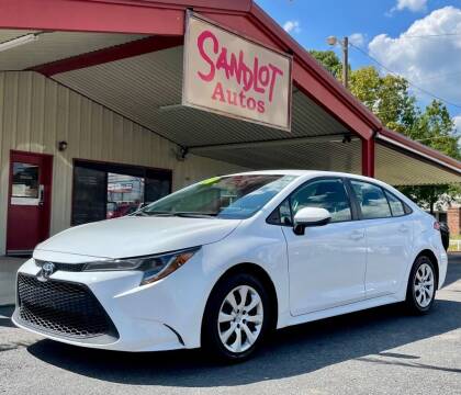 2020 Toyota Corolla for sale at Sandlot Autos in Tyler TX