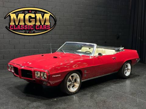 1969 Pontiac Firebird for sale at MGM CLASSIC CARS in Addison IL