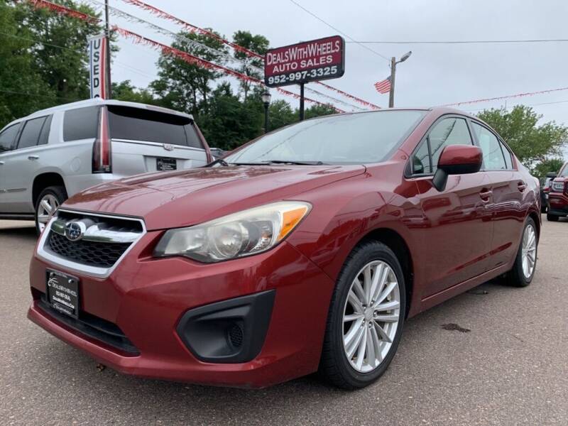 2012 Subaru Impreza for sale at Dealswithwheels in Inver Grove Heights MN