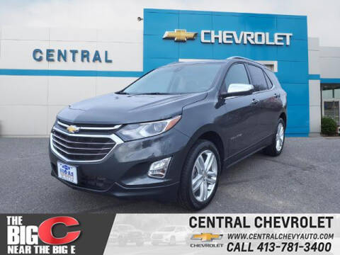 2020 Chevrolet Equinox for sale at CENTRAL CHEVROLET in West Springfield MA
