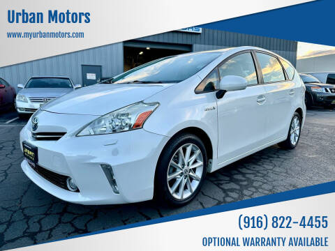 2014 Toyota Prius v for sale at Urban Motors in Sacramento CA