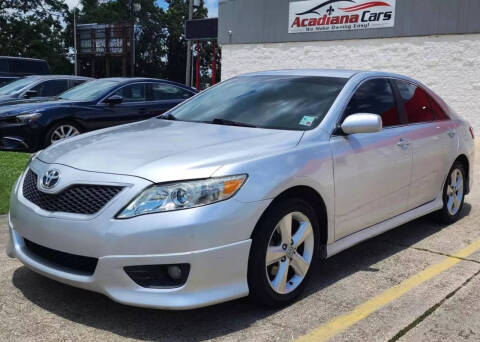 2010 Toyota Camry for sale at Acadiana Cars in Lafayette LA