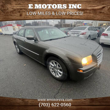 2009 Chrysler 300 for sale at E Motors INC in Vienna VA