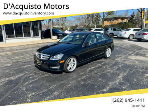 2012 Mercedes-Benz C-Class for sale at D'Acquisto Motors in Racine WI