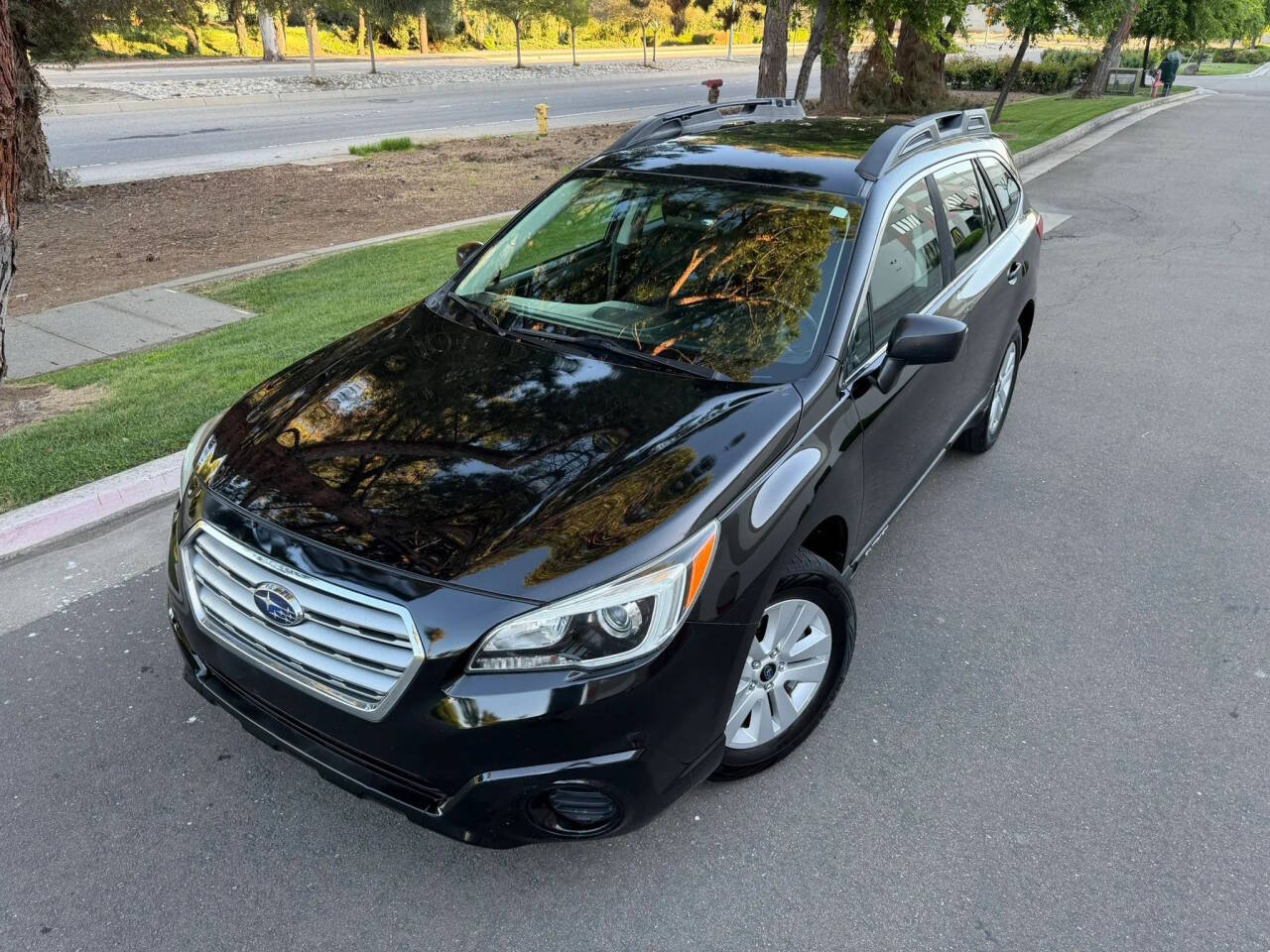 Black 2017 Subaru Outback 2.5i AWD 2.5i 4dr Wagon 2