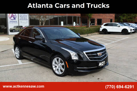 2016 Cadillac ATS for sale at Atlanta Cars and Trucks in Kennesaw GA