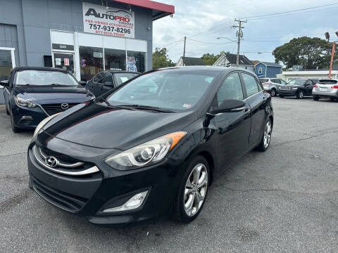 2013 Hyundai Elantra GT for sale at AutoPro Virginia LLC in Virginia Beach VA