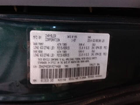 1997 Dodge Caravan SE