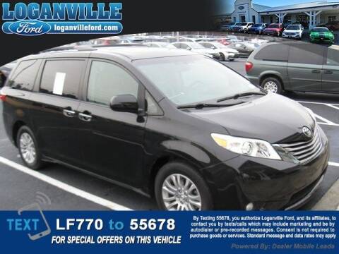 2017 Toyota Sienna for sale at Loganville Quick Lane and Tire Center in Loganville GA
