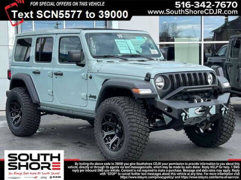 2023 Jeep Wrangler Unlimited for sale at South Shore Chrysler Dodge Jeep Ram in Inwood NY