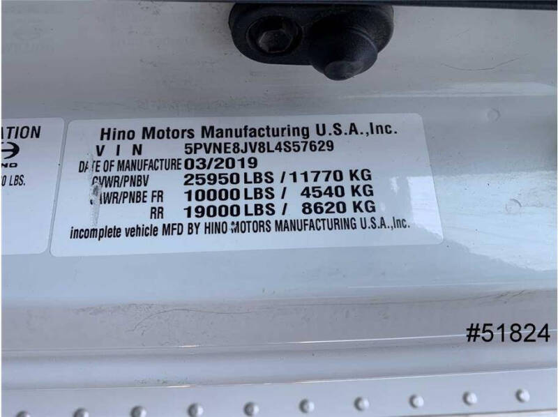 2020 Hino 268