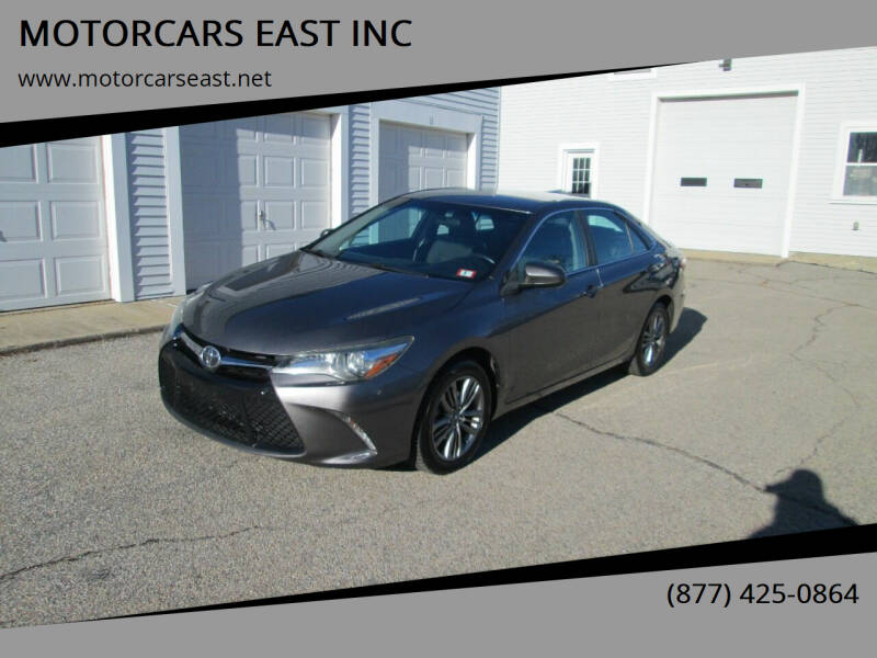 2017 Toyota Camry for sale at MOTORCARS EAST INC in Derry NH