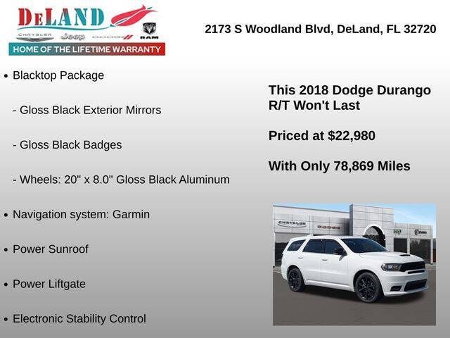 2018 Dodge Durango R/T