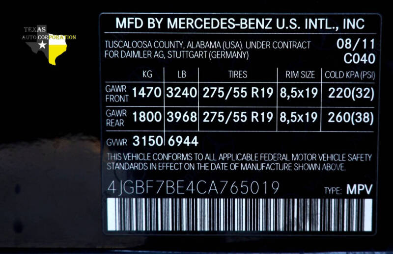 2012 Mercedes-Benz GL-Class GL 450 4MATIC