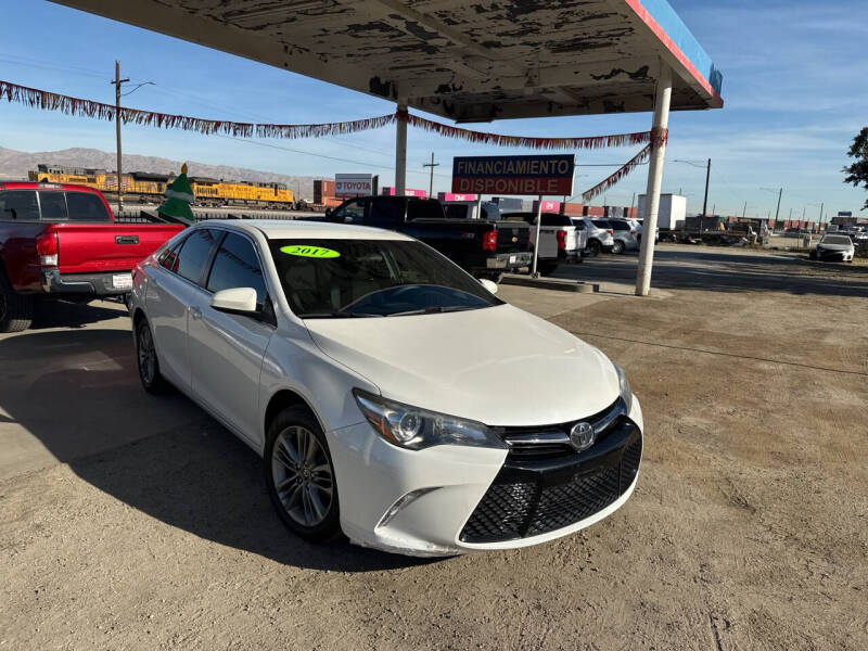 2017 Toyota Camry for sale at Salas Auto Group in Indio CA