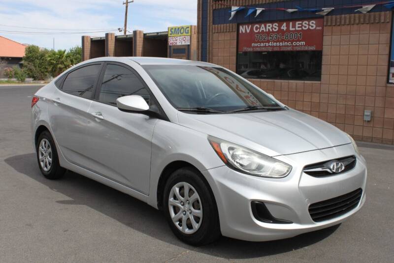 2013 Hyundai Accent for sale at NV Cars 4 Less, Inc. in Las Vegas NV
