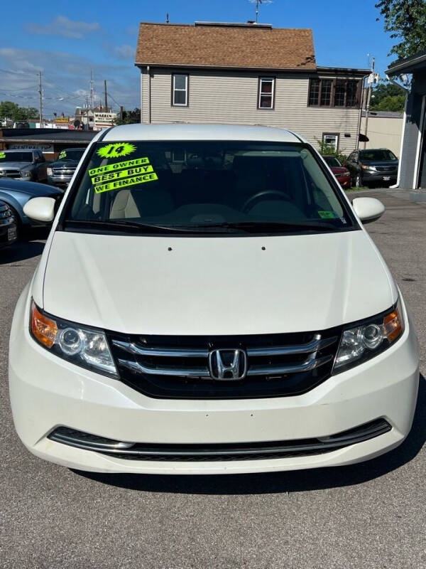 2014 Honda Odyssey for sale at Valley Auto Finance in Warren OH