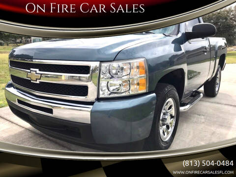 2011 Chevrolet Silverado 1500 for sale at On Fire Car Sales in Tampa FL