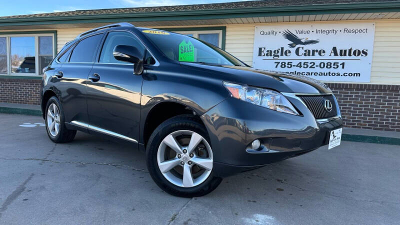 2010 Lexus RX 350 for sale at Eagle Care Autos in Mcpherson KS