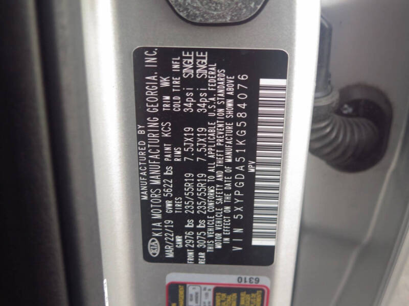 2019 Kia Sorento LX V6
