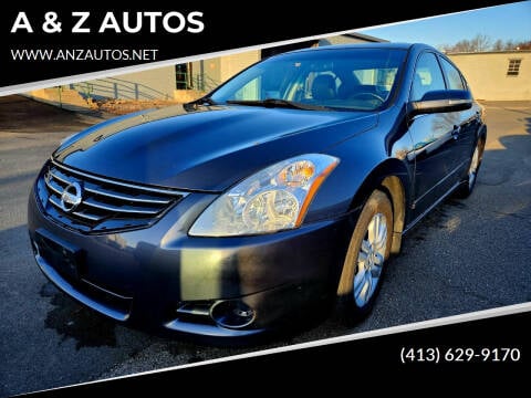 2010 Nissan Altima for sale at A & Z AUTOS in Westfield MA