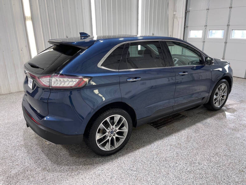 Used 2017 Ford Edge Titanium with VIN 2FMPK4K89HBB37205 for sale in Sioux Falls, SD